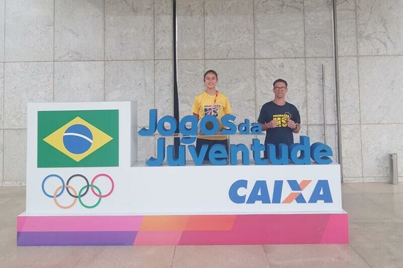 Imagem de compartilhamento para o artigo Chapadão do Sul marca presença histórica nos Jogos da Juventude 2025 em Brasília da MS Todo dia